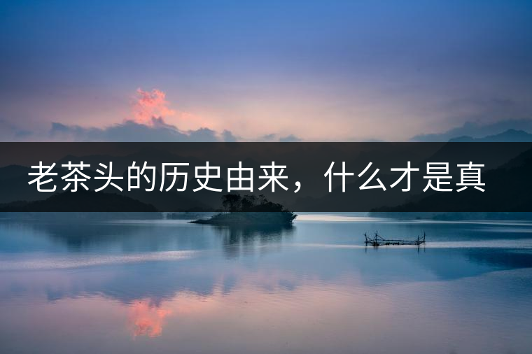 老茶頭的歷史由來，什么才是真正老茶頭