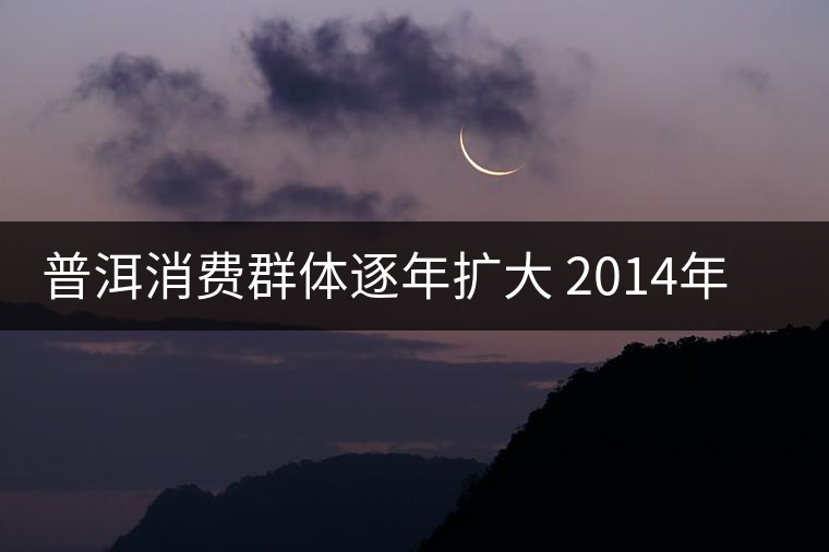普洱消費群體逐年擴大 2014年普洱茶圈將加速分化