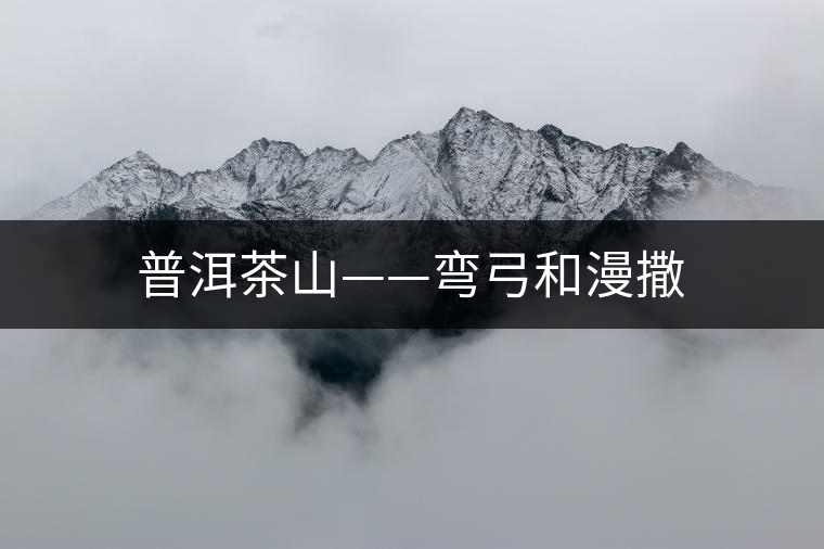 普洱茶山——彎弓和漫撒