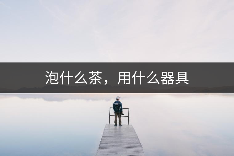 泡什么茶，用什么器具