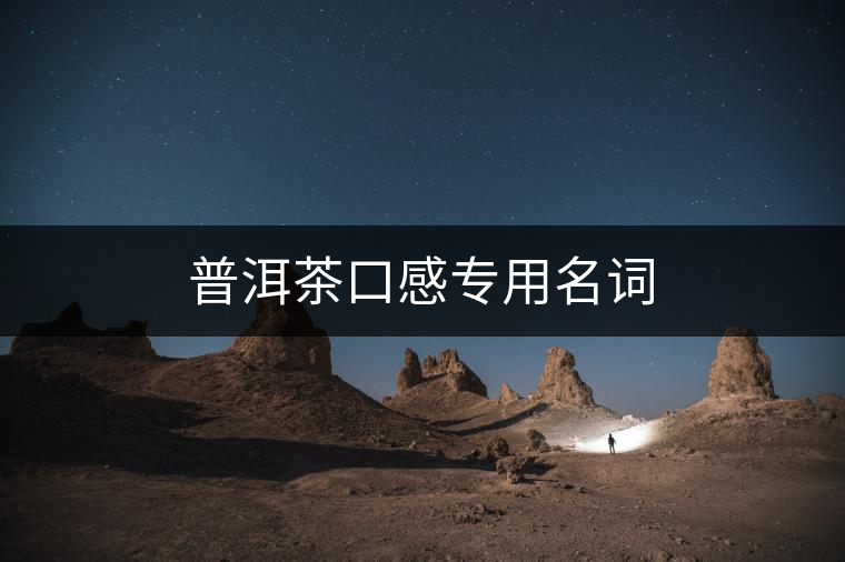普洱茶口感專用名詞
