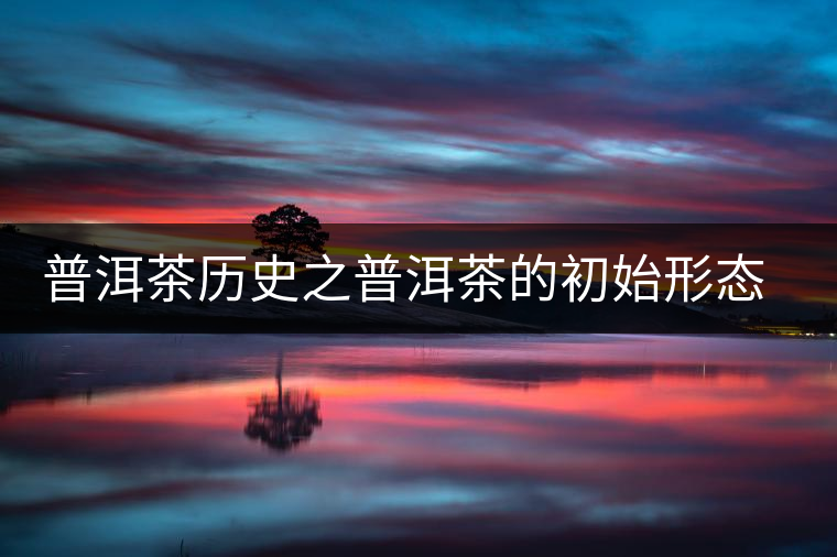 普洱茶歷史之普洱茶的初始形態(tài)及來(lái)歷 普洱茶歷史之普洱茶的初始形態(tài)及來(lái)歷