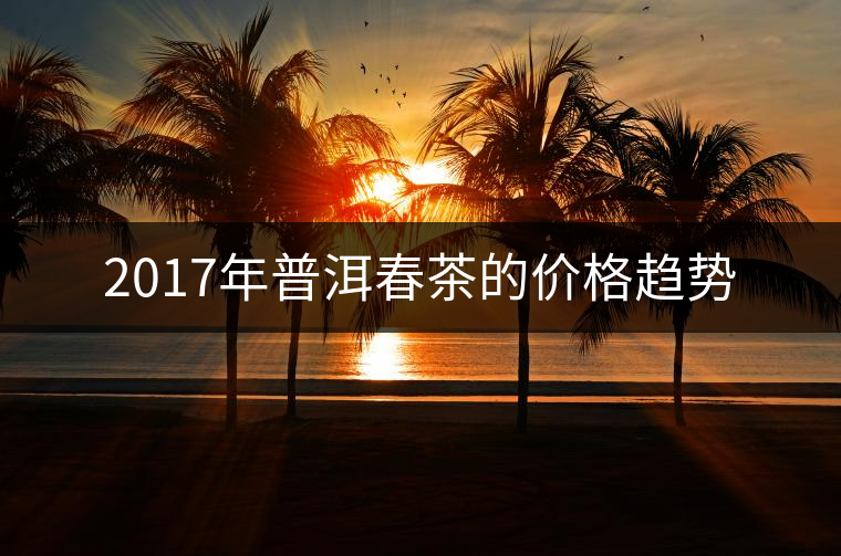 2017年普洱春茶的價(jià)格趨勢(shì) 2017年普洱春茶的價(jià)格趨勢(shì)