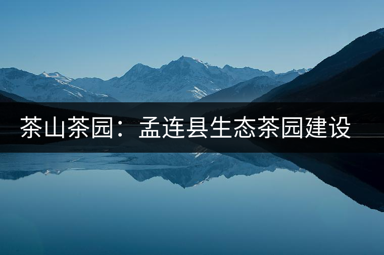 茶山茶園：孟連縣生態(tài)茶園建設(shè)工作進(jìn)展順利