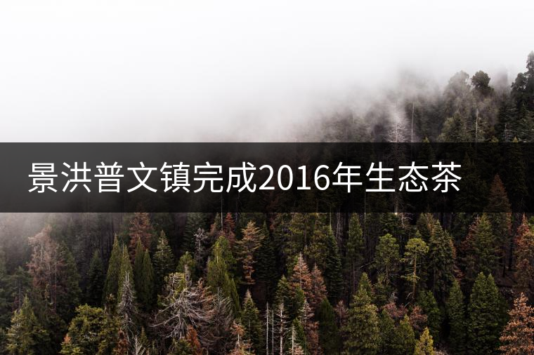 景洪普文鎮(zhèn)完成2016年生態(tài)茶園建設種苗發(fā)放 景洪普文鎮(zhèn)完成2016年生態(tài)茶園建設種苗發(fā)放
