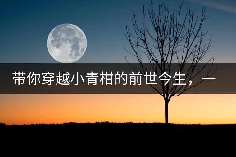 帶你穿越小青柑的前世今生，一文看透茶界“萌寵”的來歷