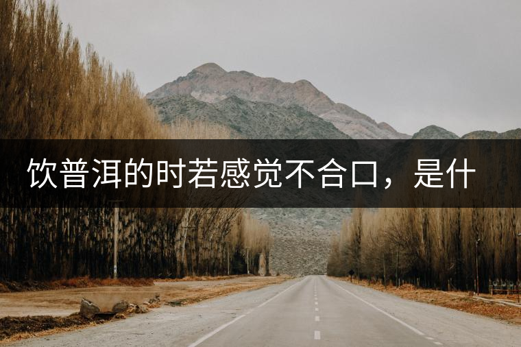 飲普洱的時(shí)若感覺(jué)不合口，是什么原呢？