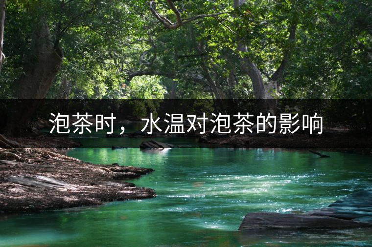 泡茶時(shí)，水溫對(duì)泡茶的影響
