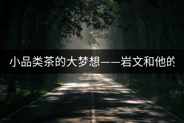 小品類茶的大夢想——巖文和他的“云南巖茶”