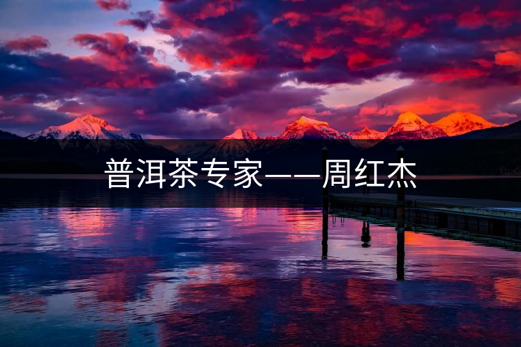 普洱茶專(zhuān)家——周紅杰 普洱茶專(zhuān)家——周紅杰