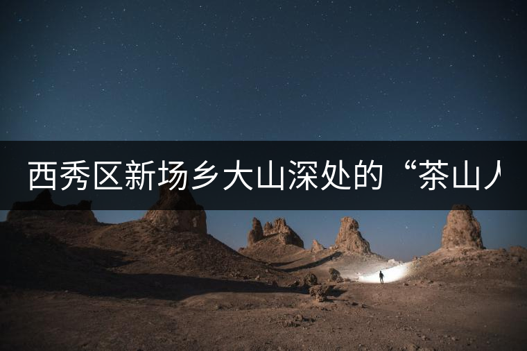 西秀區(qū)新場鄉(xiāng)大山深處的“茶山人家” 西秀區(qū)新場鄉(xiāng)大山深處的“茶山人家”