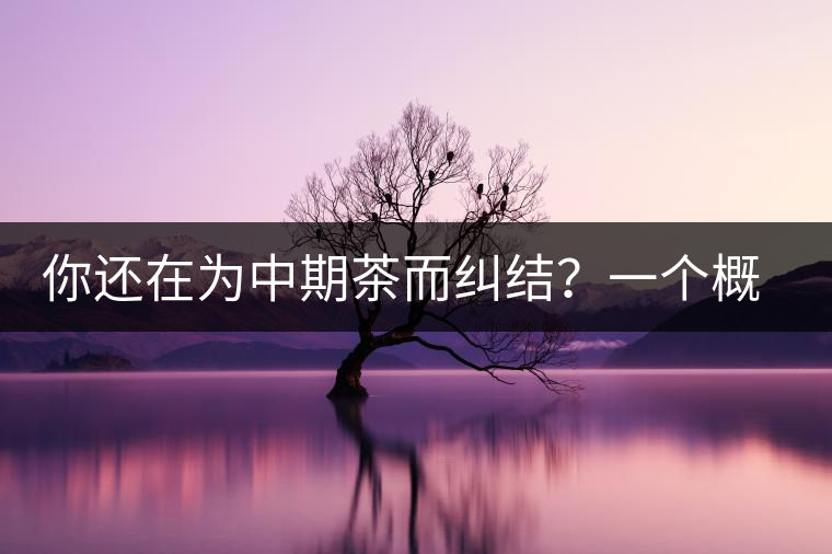你還在為中期茶而糾結？一個概念罷了