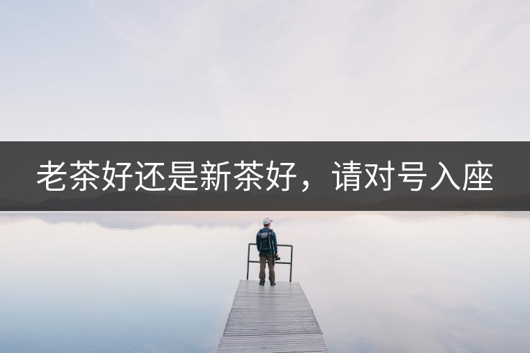 老茶好還是新茶好，請對號入座