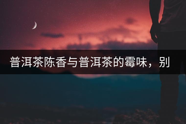 普洱茶陳香與普洱茶的霉味，別把它們給搞混了