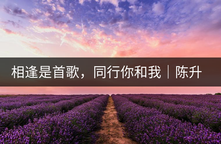 相逢是首歌，同行你和我｜陳升號與大家相約武漢茶博會！