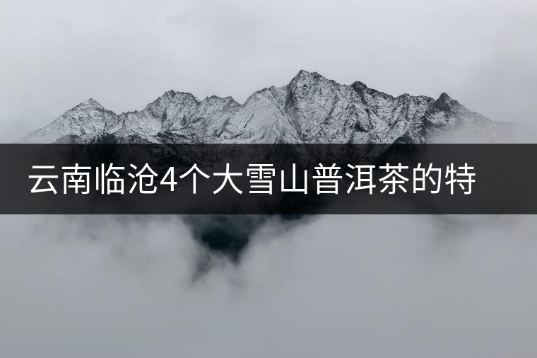 云南臨滄4個(gè)大雪山普洱茶的特點(diǎn)和區(qū)別，這下全搞清了