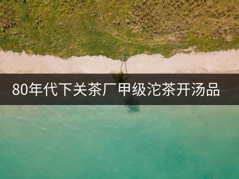80年代下關(guān)茶廠甲級(jí)沱茶開湯品鑒 80年代下關(guān)茶廠甲級(jí)沱茶開湯品鑒