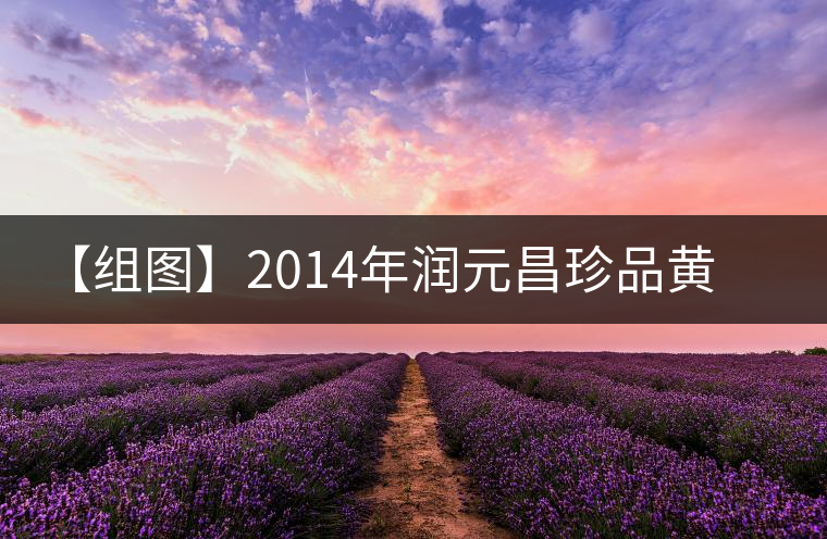 【組圖】2014年潤(rùn)元昌珍品黃印開(kāi)湯 【組圖】2014年潤(rùn)元昌珍品黃印開(kāi)湯