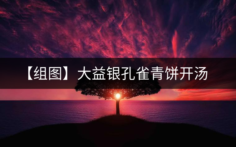 【組圖】大益銀孔雀青餅開(kāi)湯