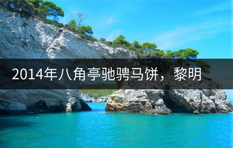 2014年八角亭馳騁馬餅，黎明茶廠馬年生肖紀(jì)念餅