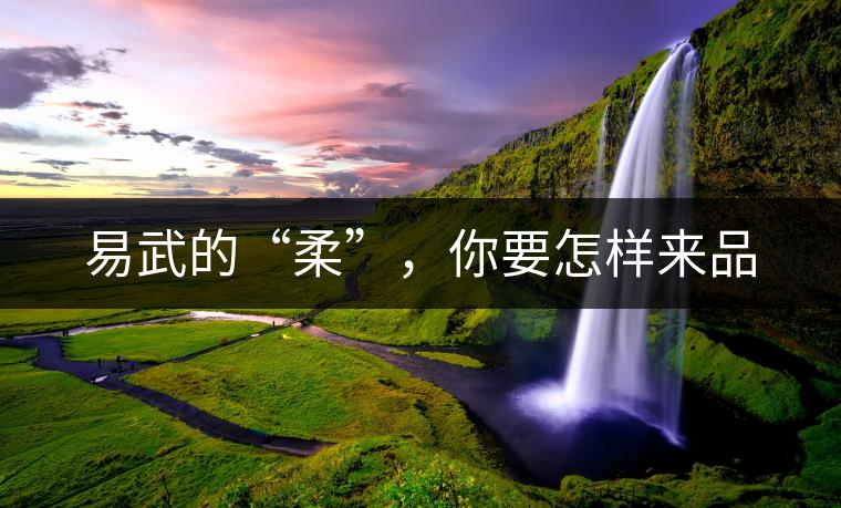 易武的“柔”，你要怎樣來(lái)品