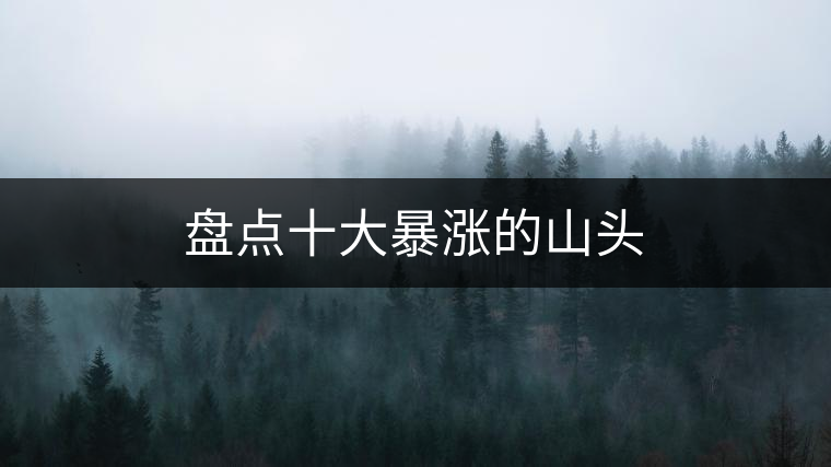 盤點(diǎn)十大暴漲的山頭 盤點(diǎn)十大暴漲的山頭