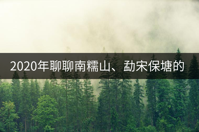 2020年聊聊南糯山、勐宋保塘的茶王樹