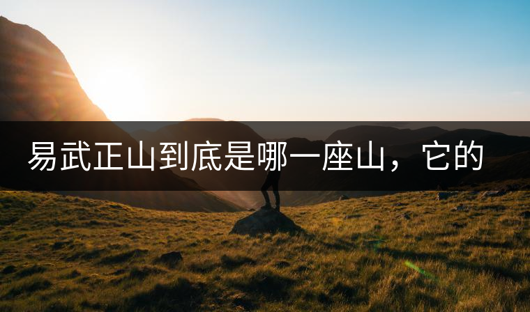 易武正山到底是哪一座山，它的含義你了解嗎？