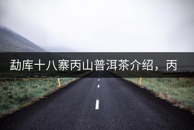 勐庫(kù)十八寨丙山普洱茶介紹，丙山古樹茶口感特點(diǎn)