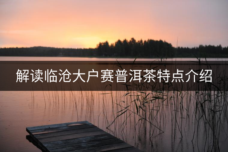 解讀臨滄大戶賽普洱茶特點介紹 解讀臨滄大戶賽普洱茶特點介紹