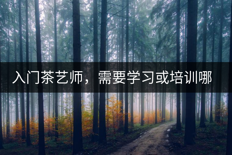 入門茶藝師，需要學(xué)習(xí)或培訓(xùn)哪些知識