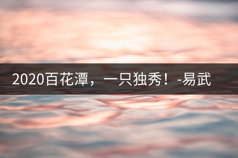 2020百花潭，一只獨(dú)秀！-易武中聘號(hào)