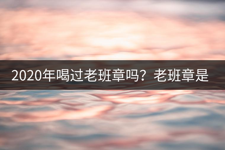 2020年喝過老班章嗎？老班章是什么味道？-易武中聘號