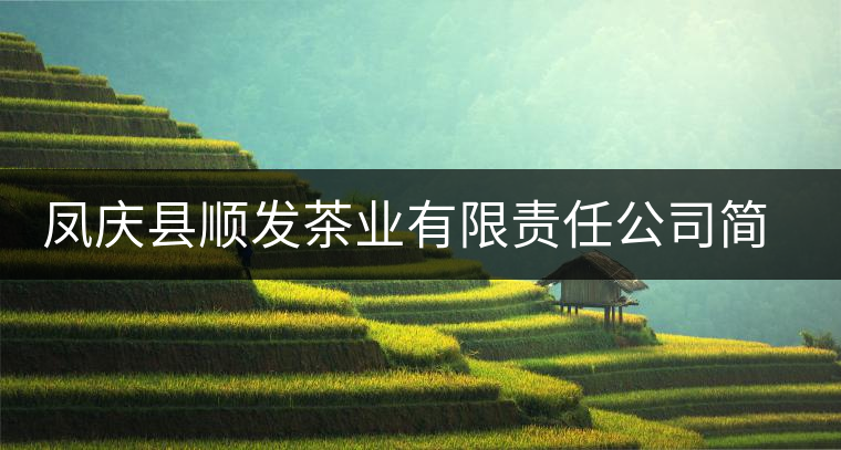 鳳慶縣順發(fā)茶業(yè)有限責(zé)任公司簡(jiǎn)介 鳳慶縣順發(fā)茶業(yè)有限責(zé)任公司簡(jiǎn)介