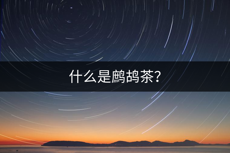 什么是鷓鴣茶？