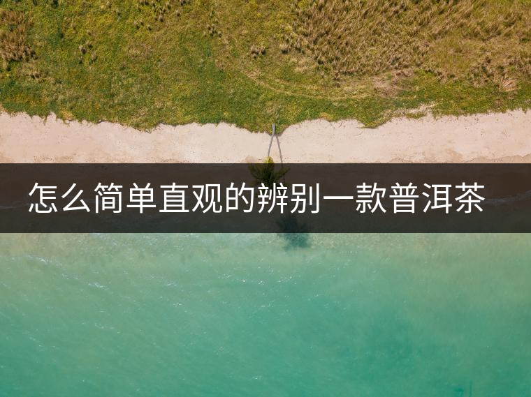 怎么簡單直觀的辨別一款普洱茶的優(yōu)劣？