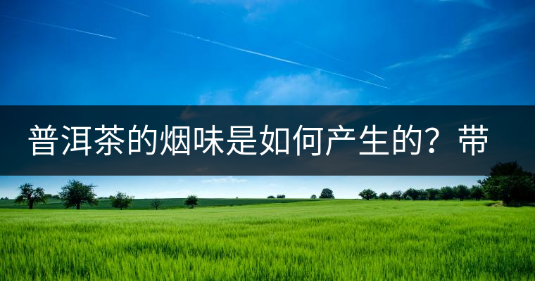 普洱茶的煙味是如何產(chǎn)生的？帶煙味的普洱茶是好還是壞？