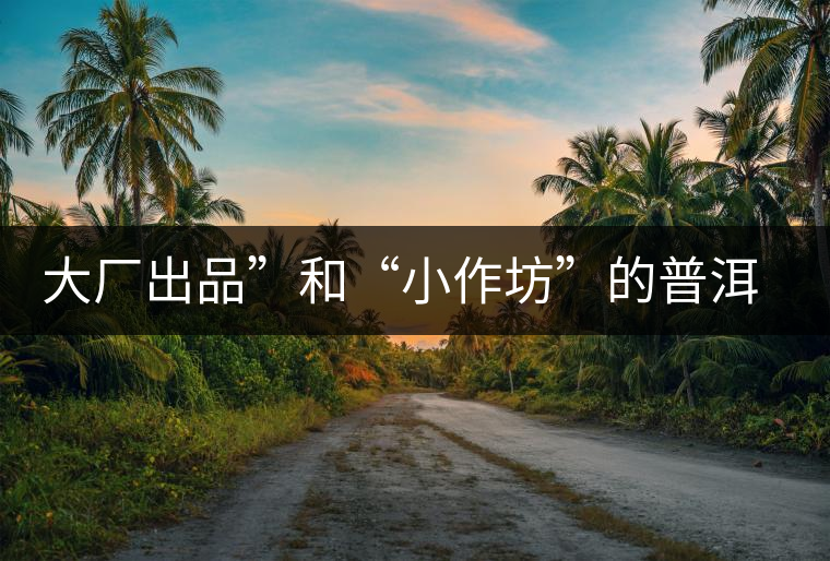 大廠出品”和“小作坊”的普洱茶，哪個(gè)更值得購(gòu)買(mǎi)？