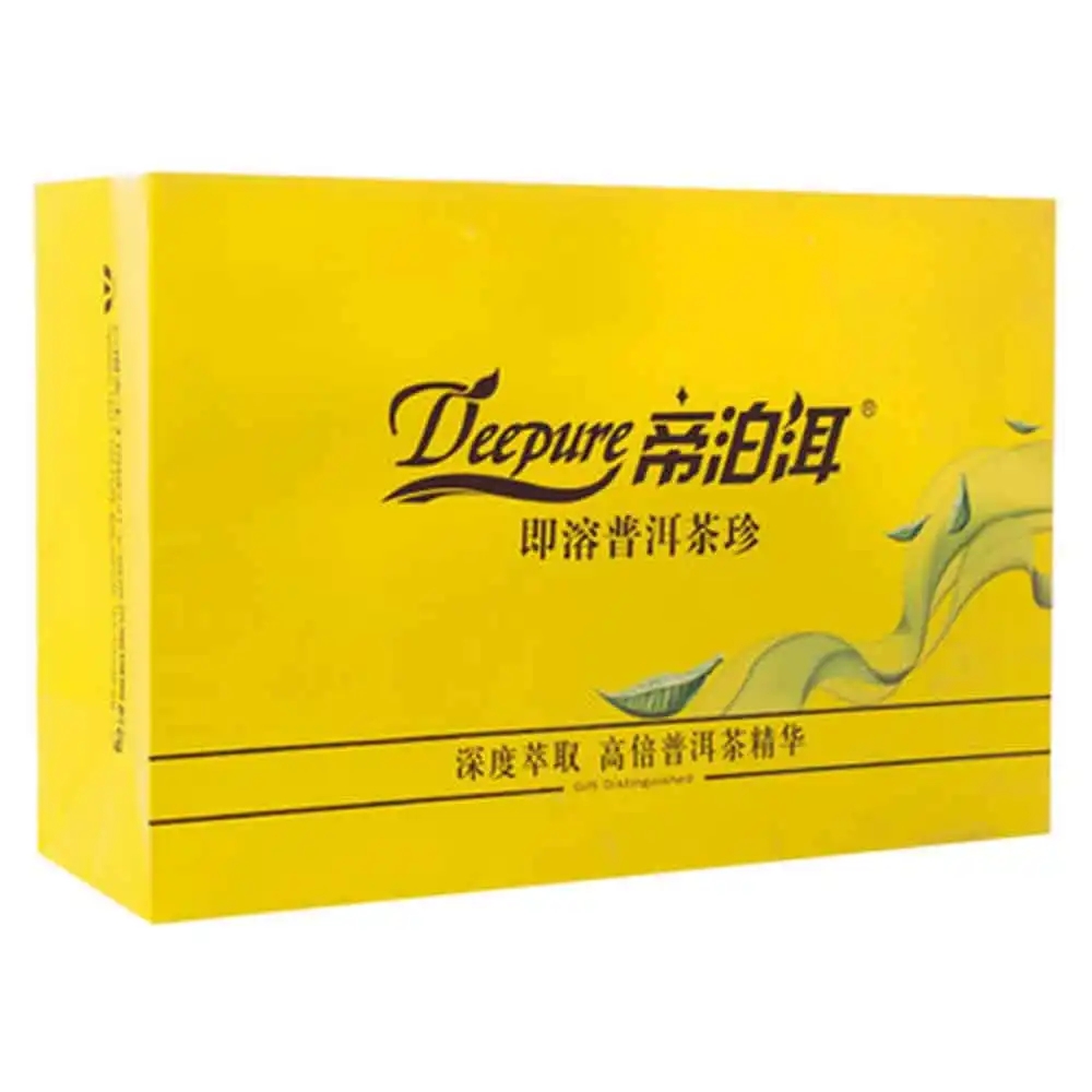 帝泊洱即溶普洱茶珍長期飲用可降三高，別說我沒有告訴你~